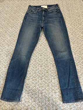 MOTHER The Dazzler Cowboys Don't Cry Jeans in Blue (women)
